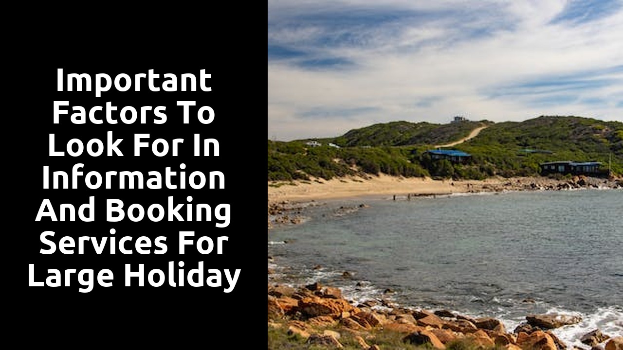 Important Factors to Look for in Information and Booking Services for Large Holiday Houses in Scotland